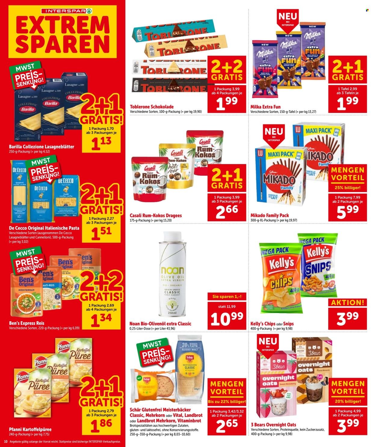 INTERSPAR Flugblatt - Ab Donnerstag, 27.8.2026