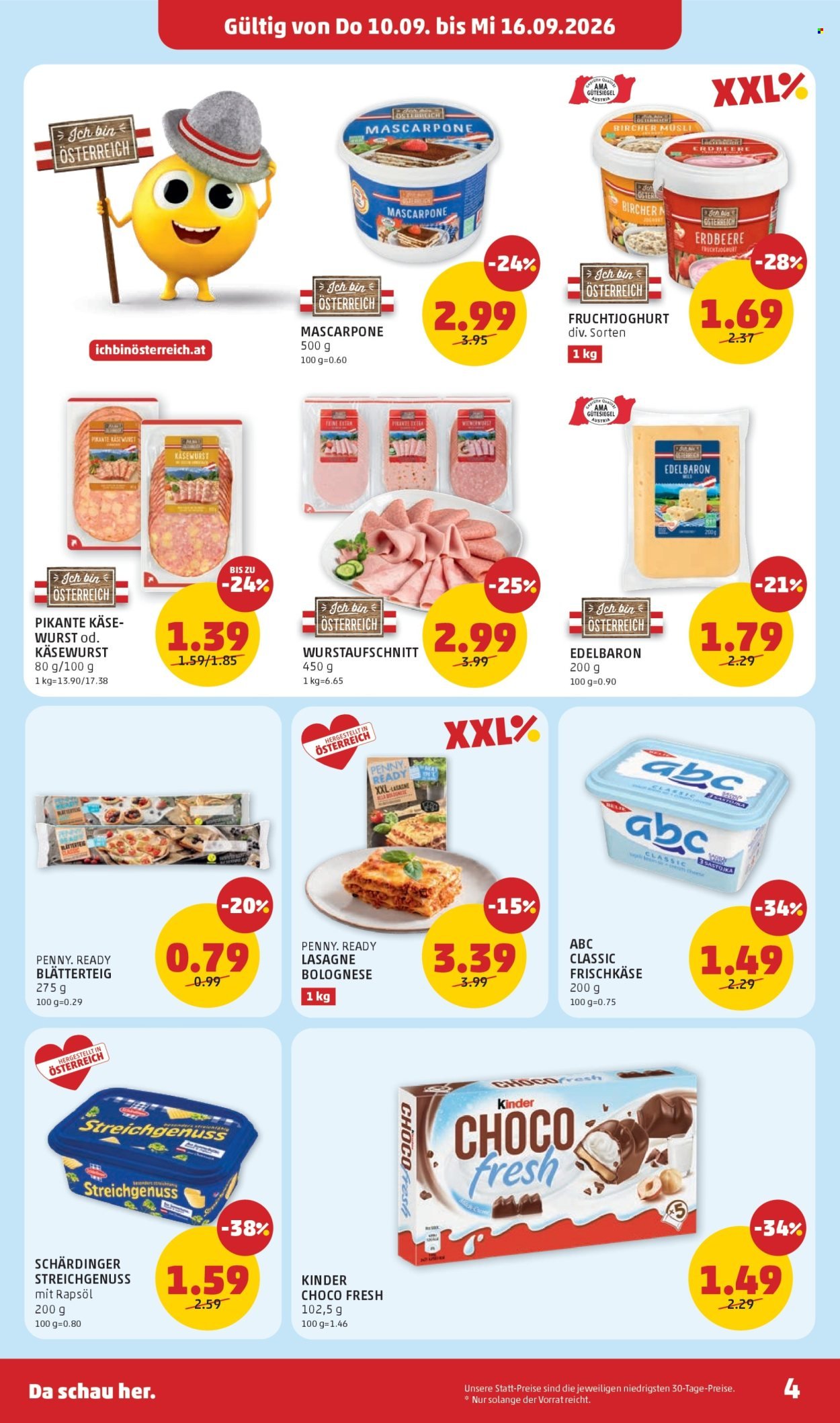 PENNY Flugblatt - Ab Donnerstag, 10.9.2026