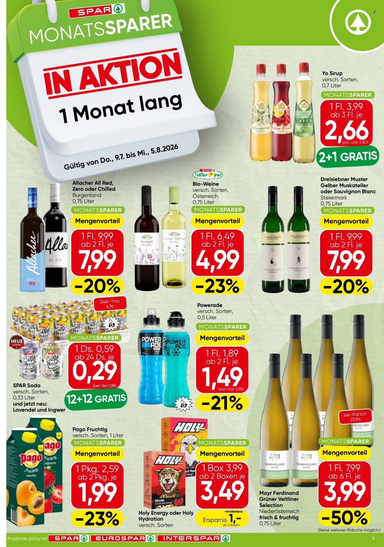 EUROSPAR Flugblatt - Ab Donnerstag, 9.7.2026