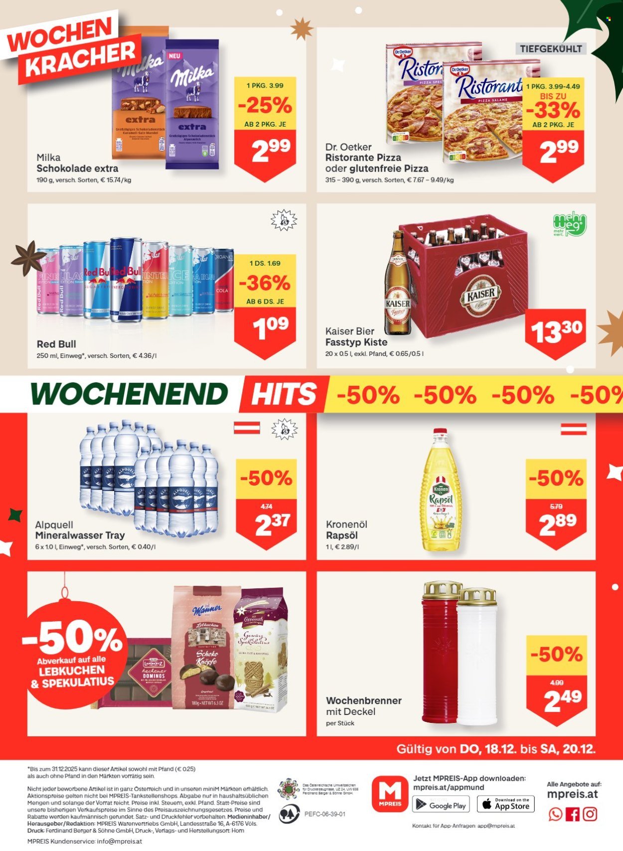 MPREIS Flugblatt - Ab Donnerstag, 18.12.2025 (2025-12-18 - 2025-12-24) | 16