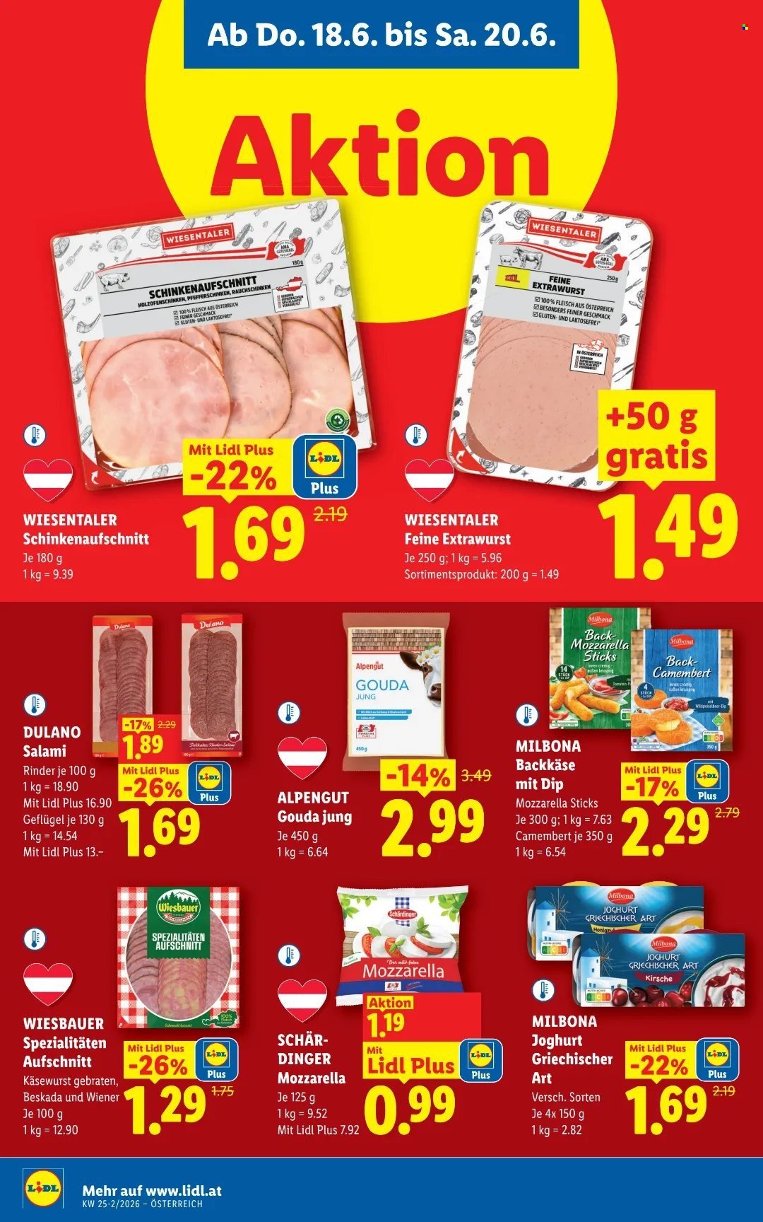 LIDL Flugblatt - Ab Donnerstag, 18.6.2026