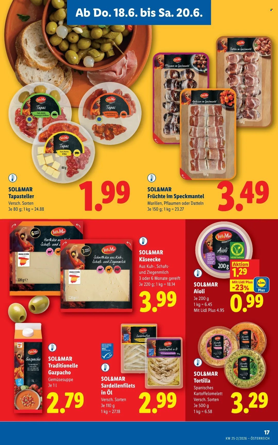 LIDL Flugblatt - Ab Donnerstag, 18.6.2026