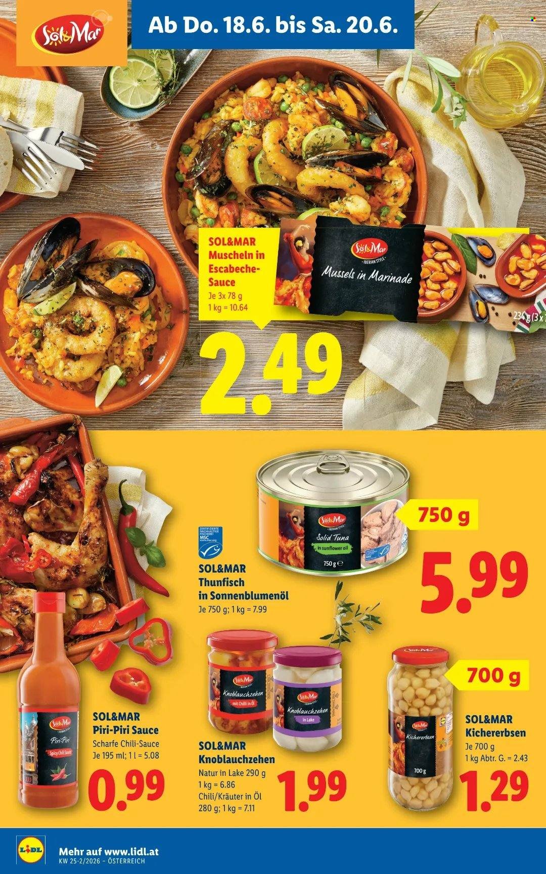 LIDL Flugblatt - Ab Donnerstag, 18.6.2026