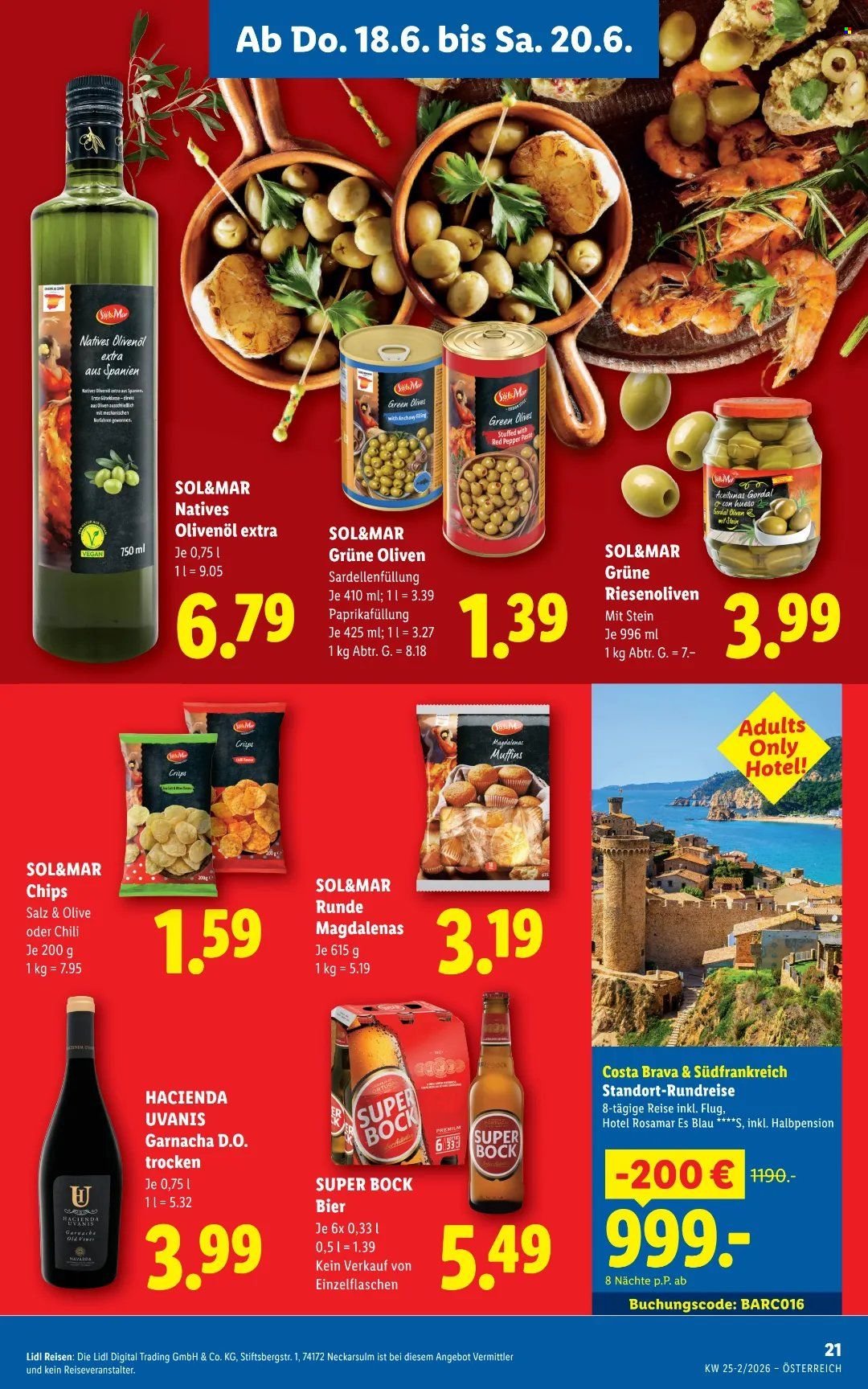 LIDL Flugblatt - Ab Donnerstag, 18.6.2026