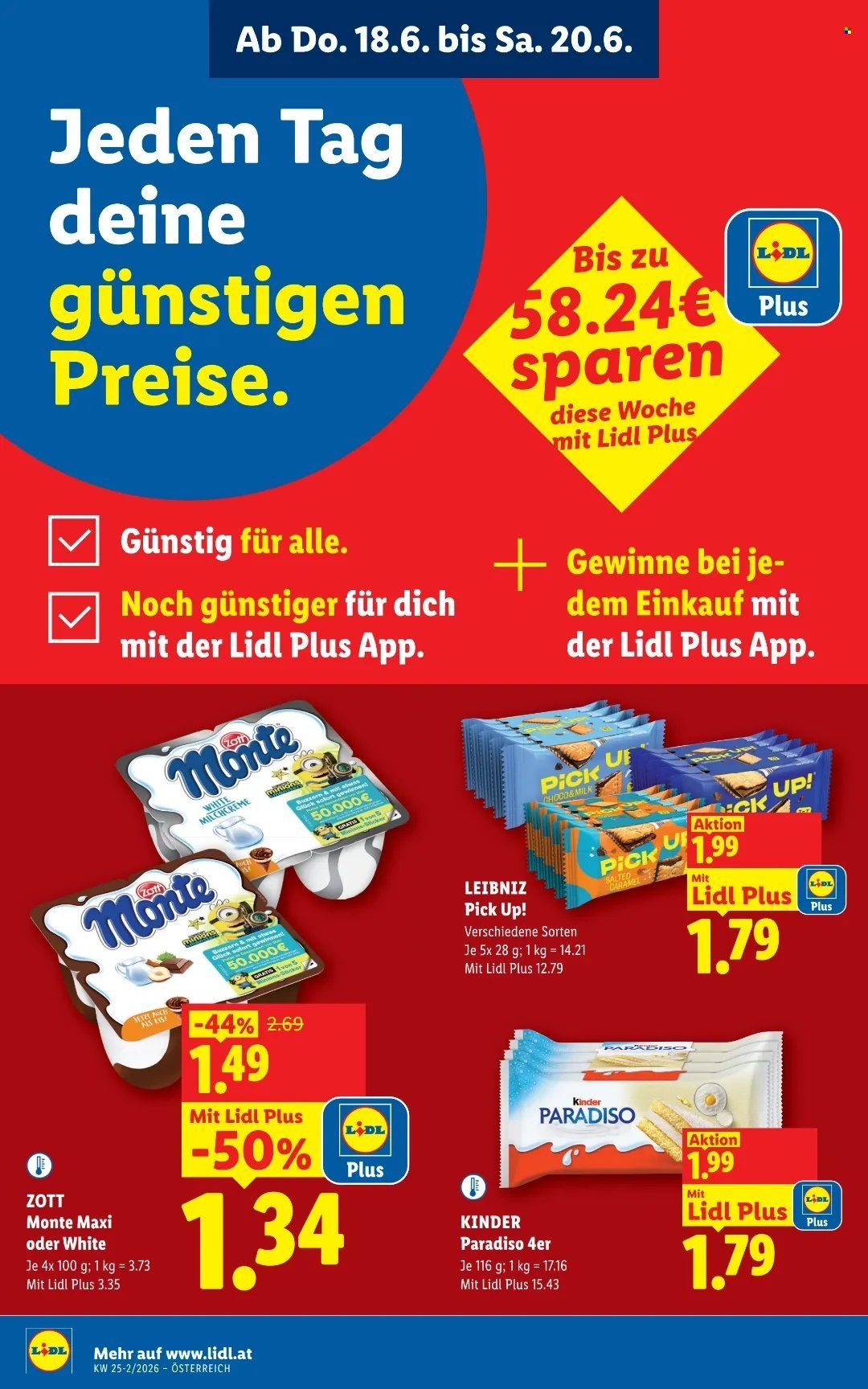 LIDL Flugblatt - Ab Donnerstag, 18.6.2026