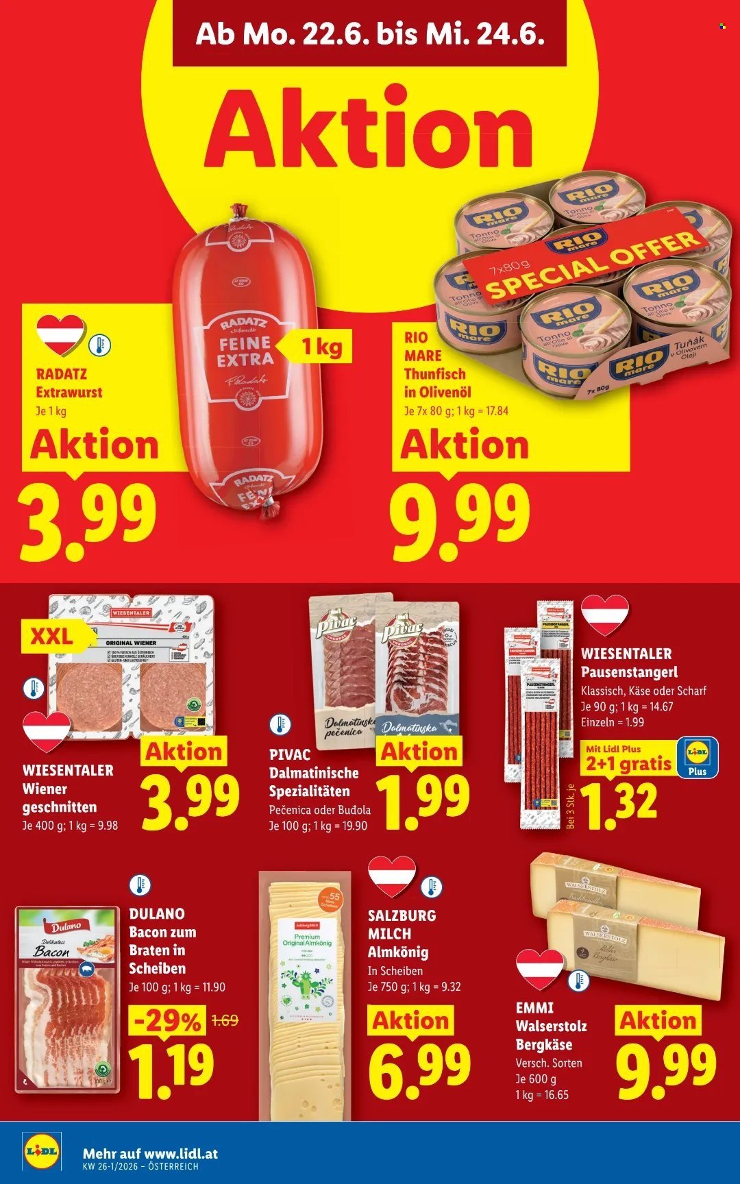 LIDL Flugblatt - Ab Donnerstag, 18.6.2026