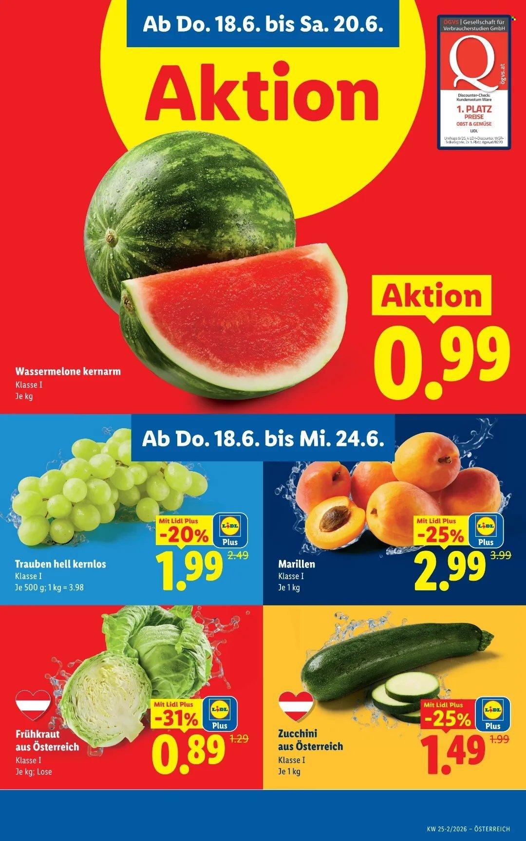 LIDL Flugblatt - Ab Donnerstag, 18.6.2026