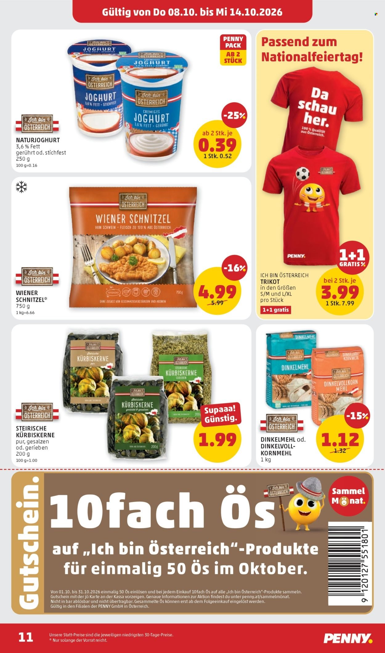 PENNY Flugblatt - Ab Donnerstag, 8.10.2026