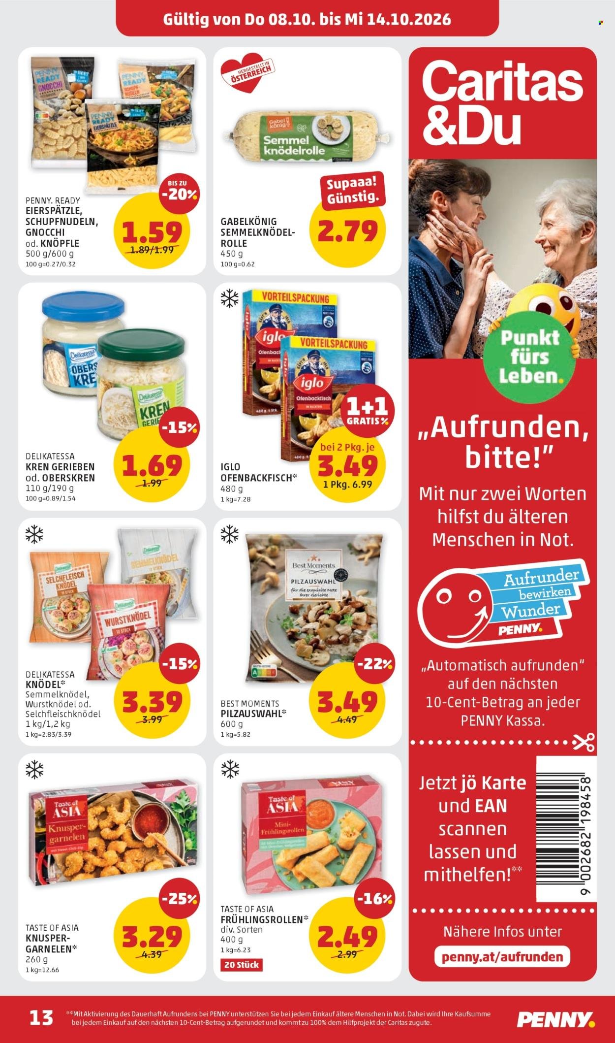 PENNY Flugblatt - Ab Donnerstag, 8.10.2026