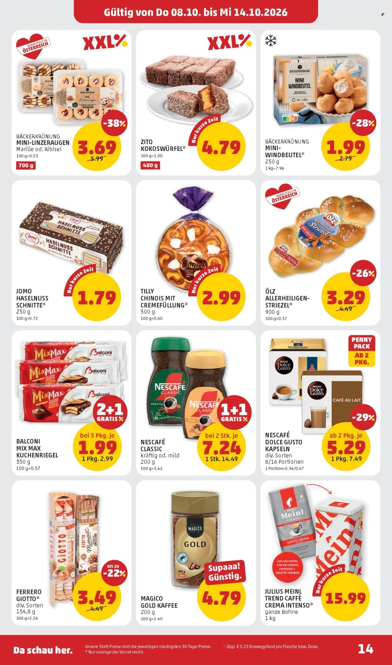 PENNY Flugblatt - Ab Donnerstag, 8.10.2026