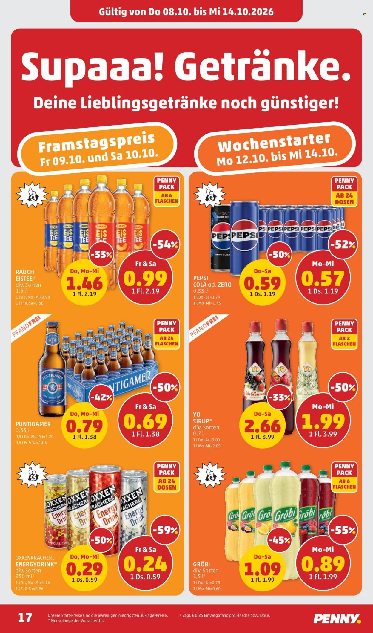 PENNY Flugblatt - Ab Donnerstag, 8.10.2026