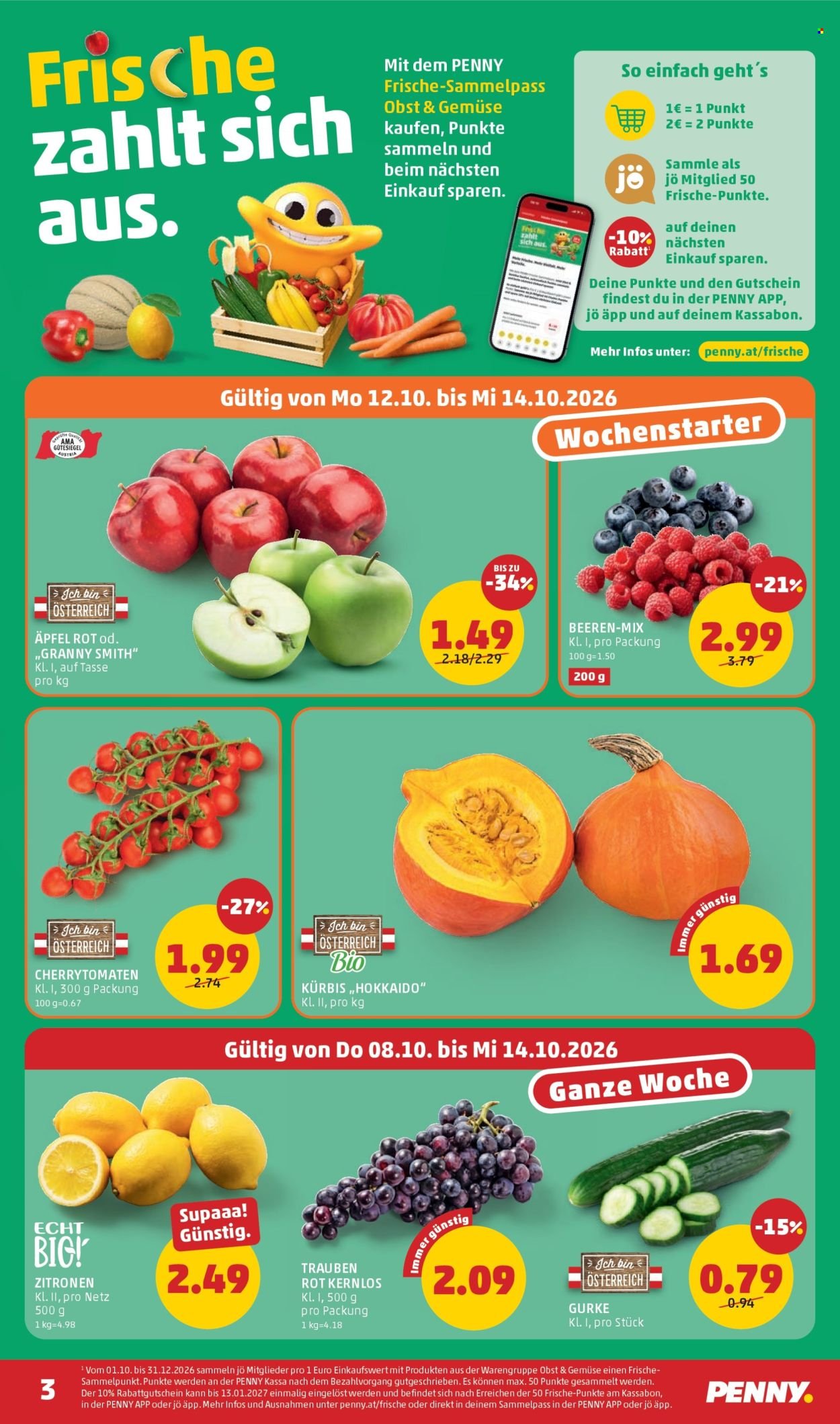 PENNY Flugblatt - Ab Donnerstag, 8.10.2026