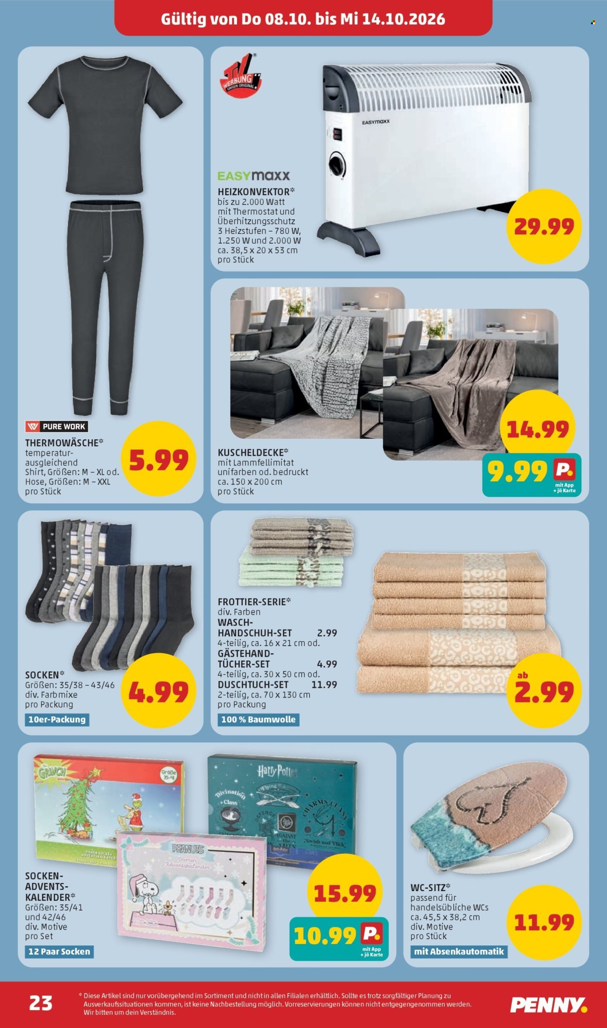 PENNY Flugblatt - Ab Donnerstag, 8.10.2026