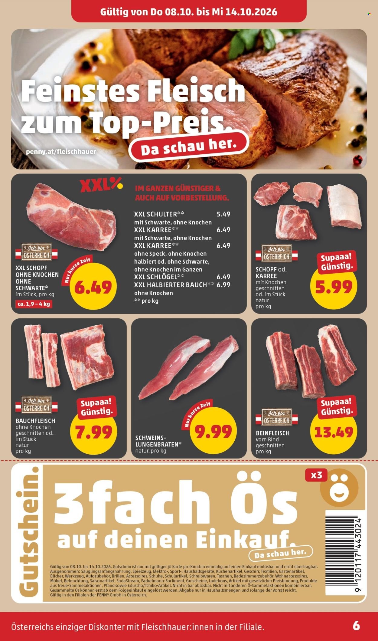 PENNY Flugblatt - Ab Donnerstag, 8.10.2026