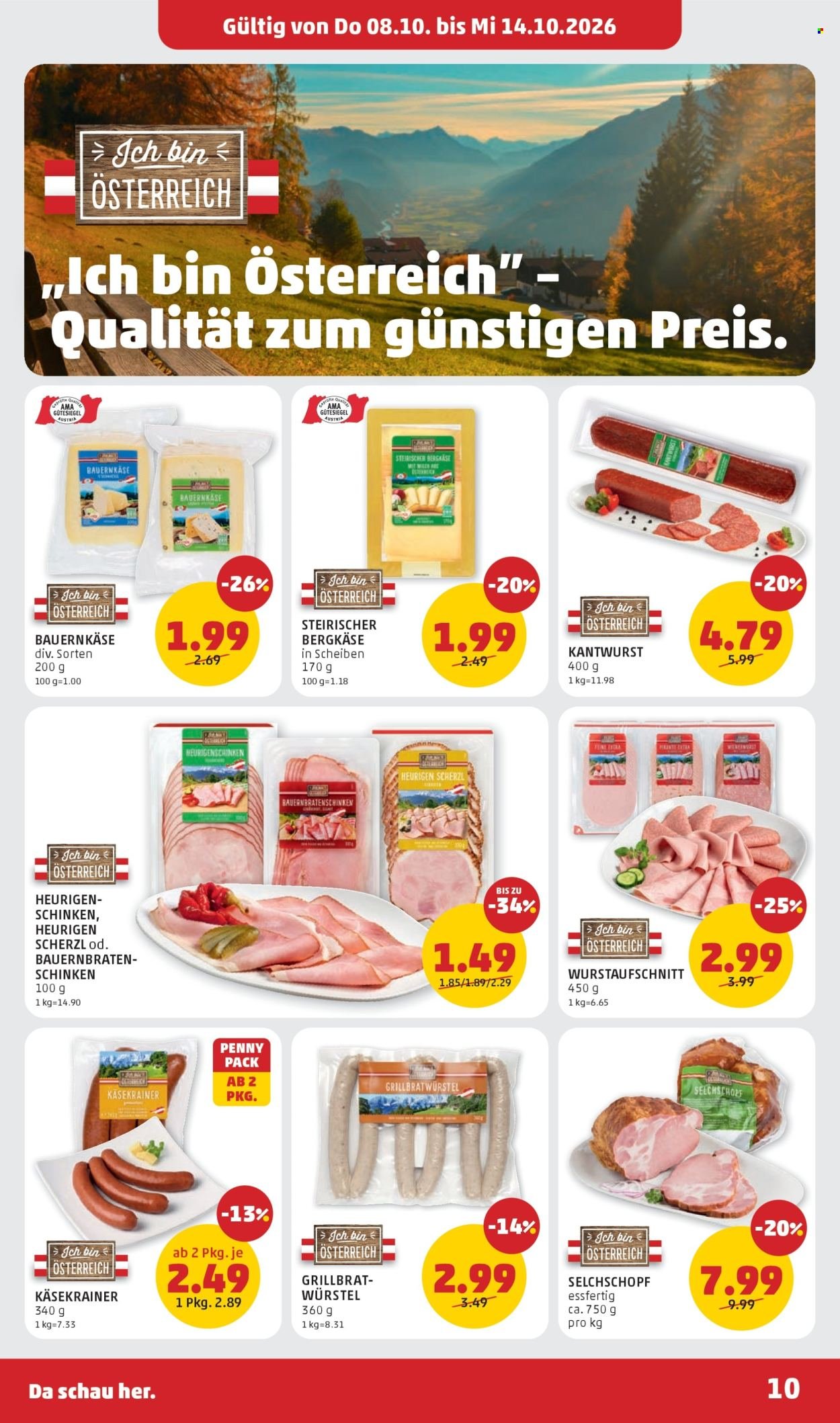 PENNY Flugblatt - Ab Donnerstag, 8.10.2026