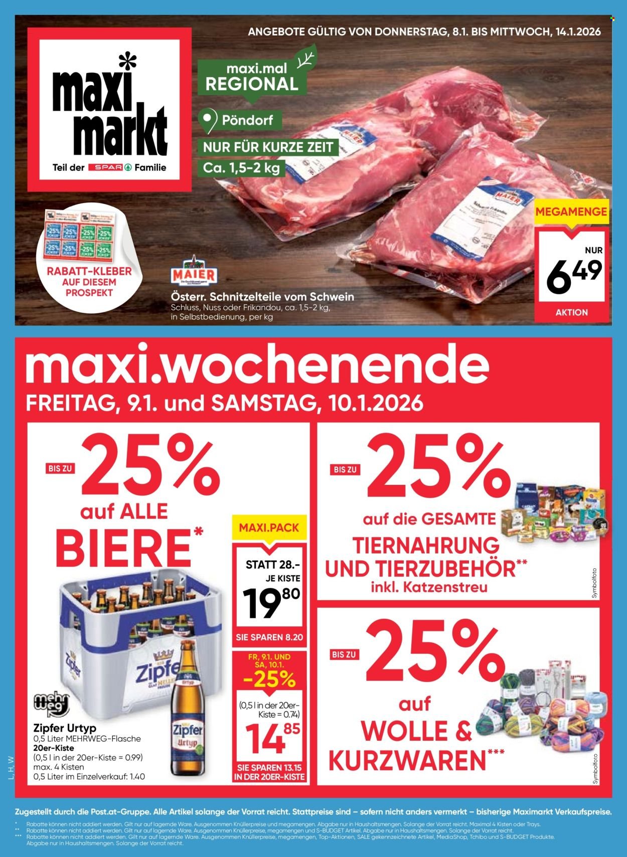 MAXIMARKT Flugblatt - Ab Donnerstag, 8.1.2026