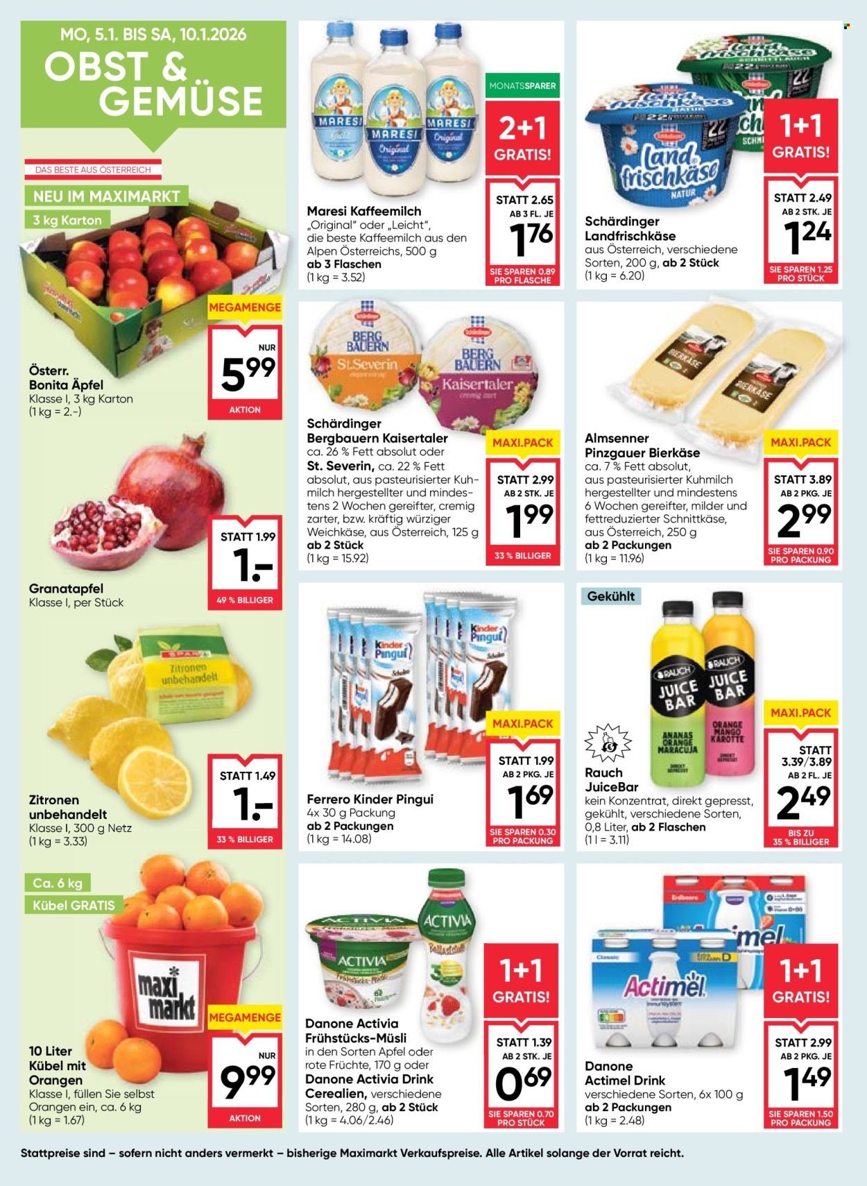 MAXIMARKT Flugblatt - Ab Donnerstag, 8.1.2026