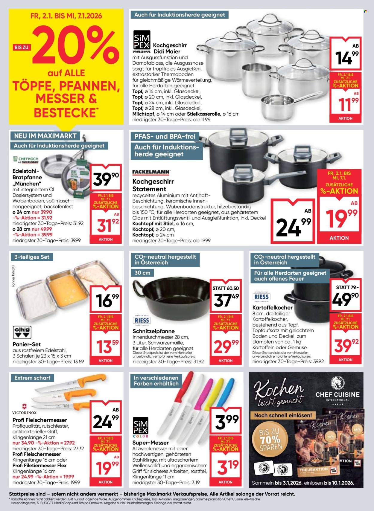 MAXIMARKT Flugblatt - Ab Freitag, 2.1.2026