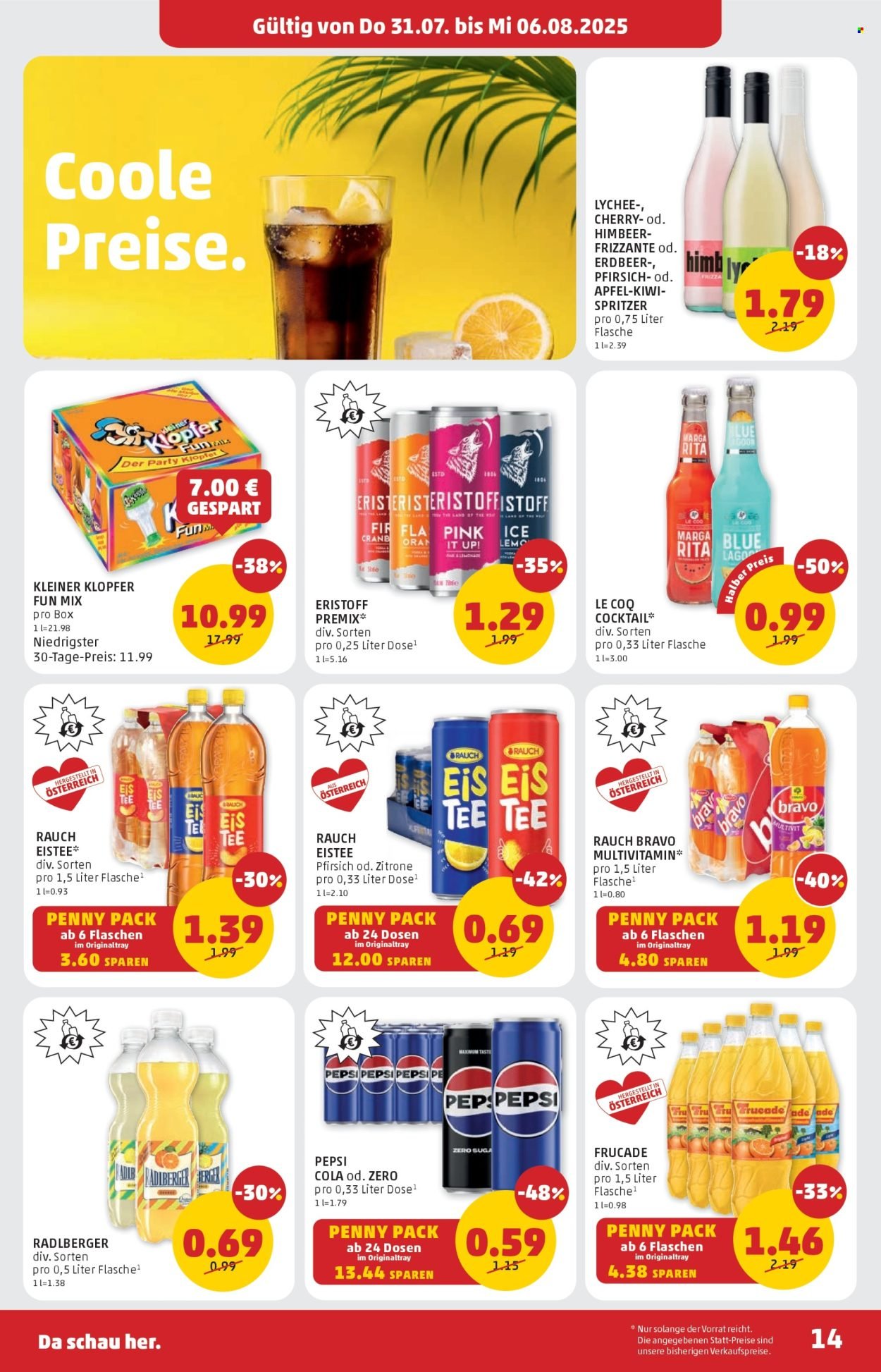 PENNY Flugblatt - Ab Donnerstag, 31.7.2025 (2025-07-31 - 2025-08-06)
