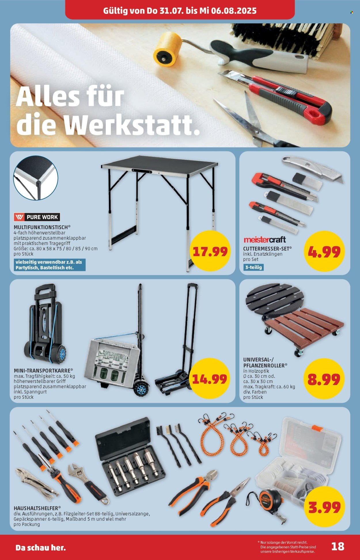 PENNY Flugblatt - Ab Donnerstag, 31.7.2025 (2025-07-31 - 2025-08-06)