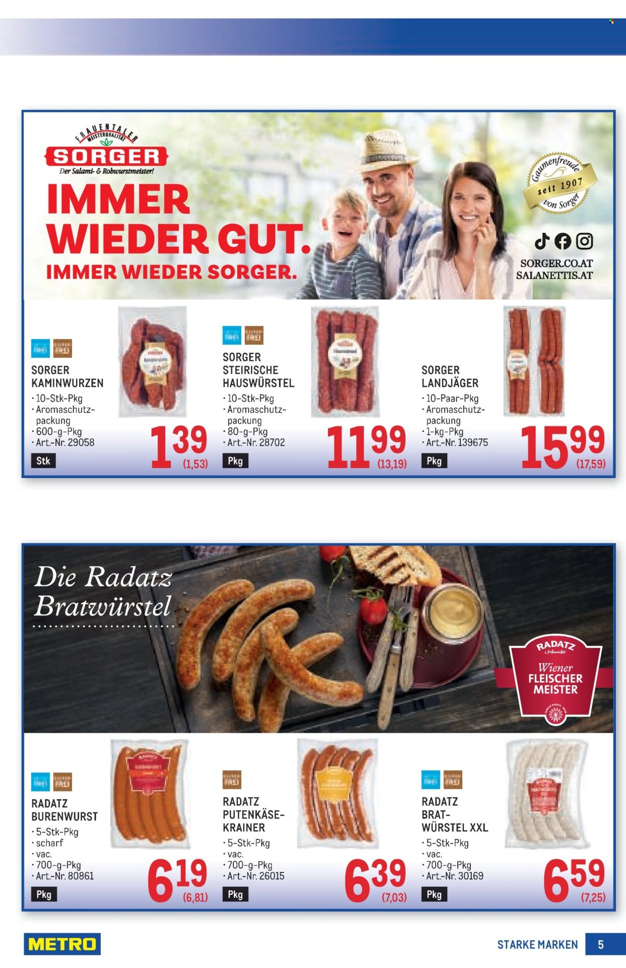 METRO Flugblatt - Starke Marken