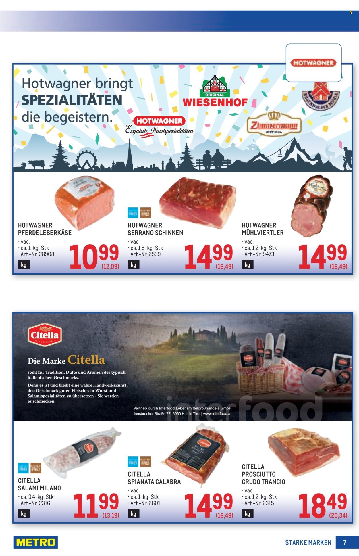 METRO Flugblatt - Starke Marken