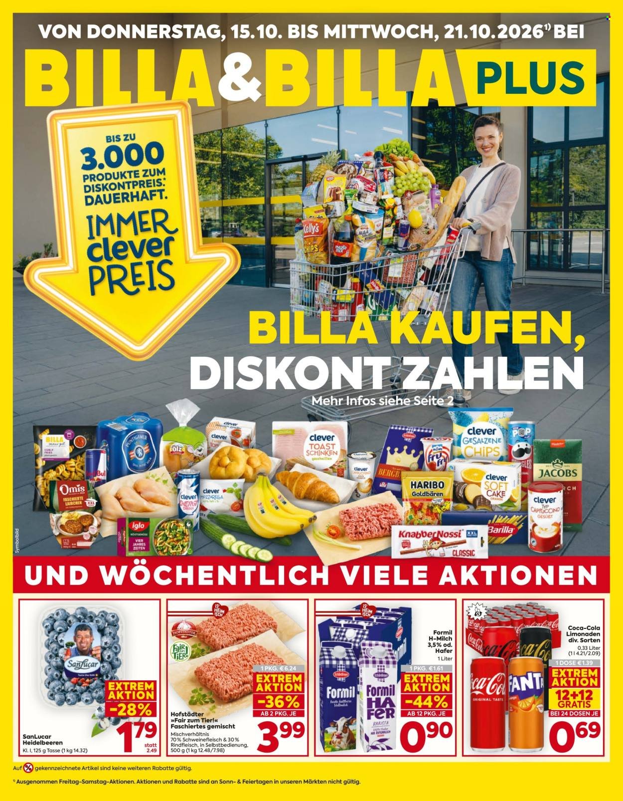 BILLA Flugblatt - Ab Donnerstag, 15.10.2026