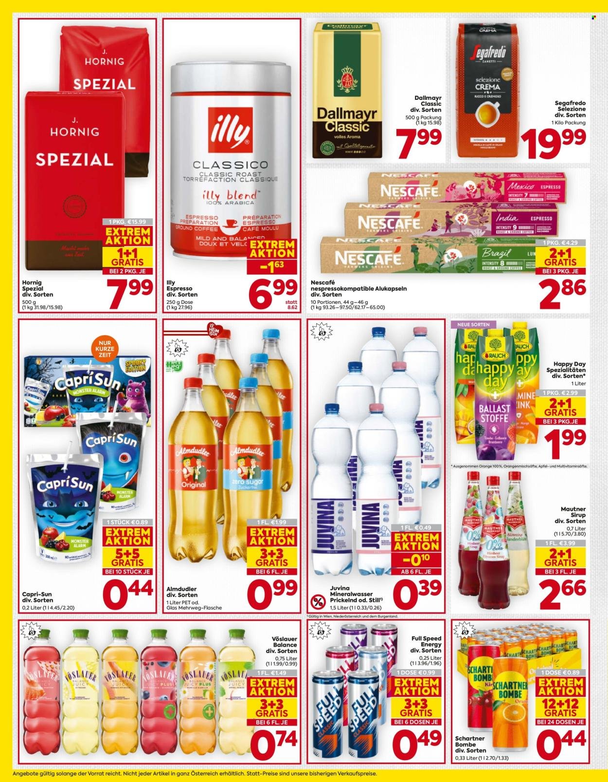 BILLA Flugblatt - Ab Donnerstag, 15.10.2026