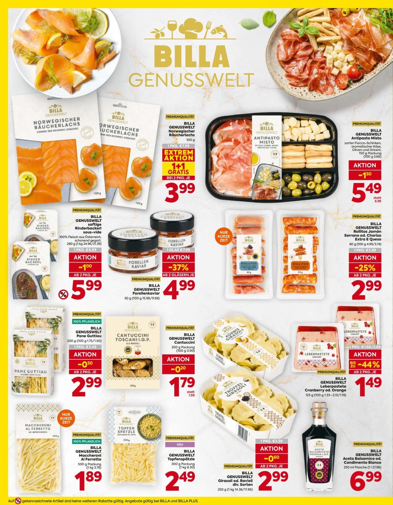 BILLA Flugblatt - Ab Donnerstag, 15.10.2026