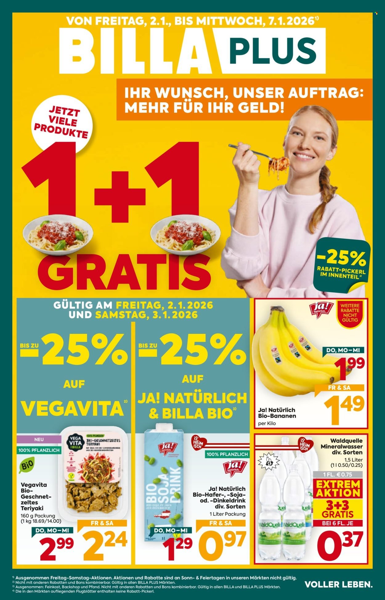BILLA PLUS Flugblatt - Ab Freitag, 2.1.2026