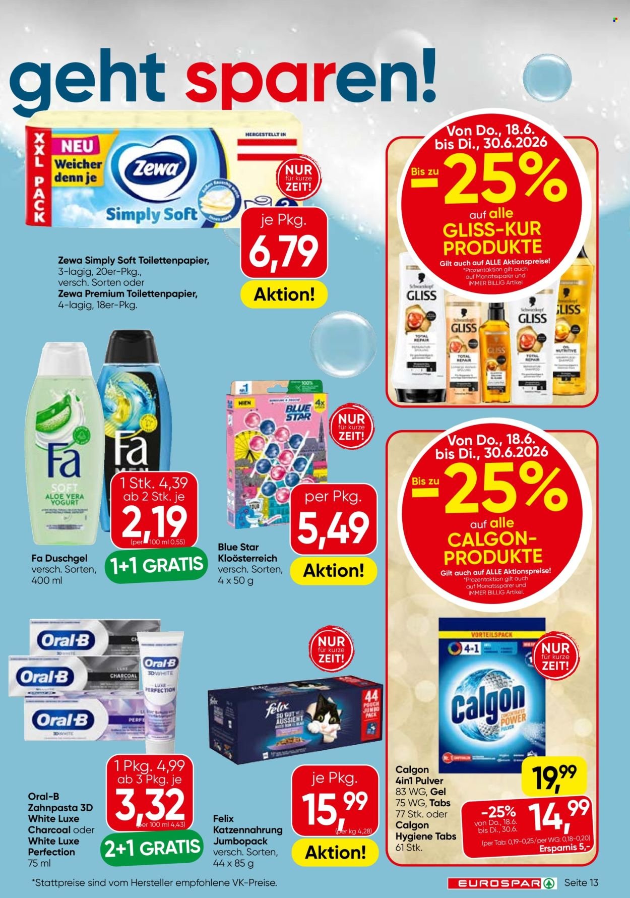 EUROSPAR Flugblatt - Ab Donnerstag, 18.6.2026