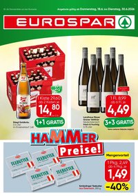 EUROSPAR Flugblatt - Ab Donnerstag, 18.6.2026