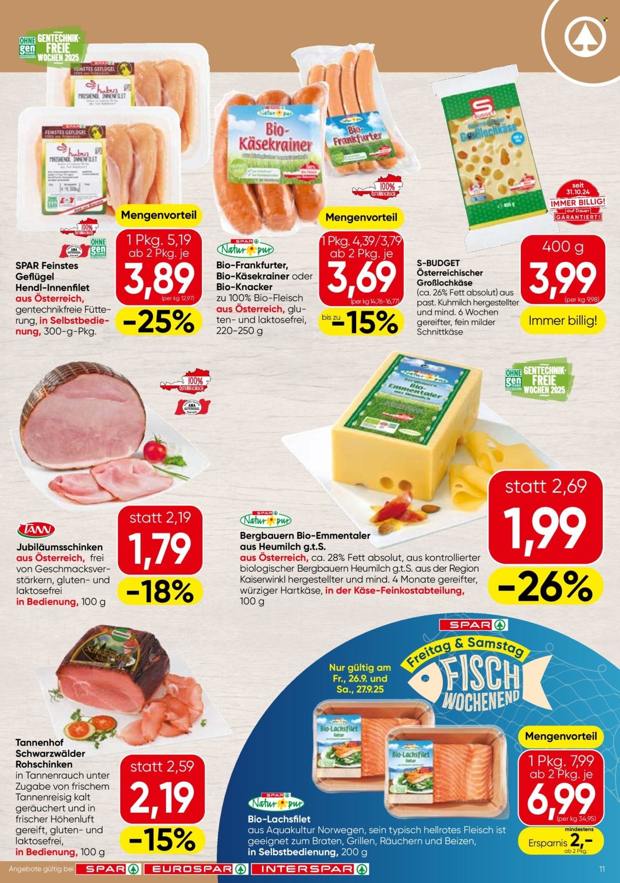 SPAR Flugblatt - KW 39 - Wien (2025-09-25 - 2025-10-08)