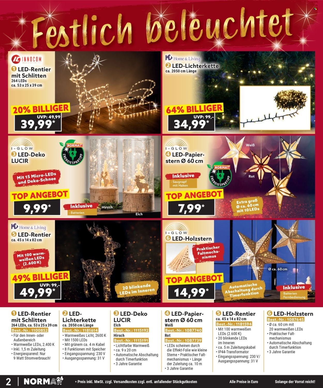 NORMA Flugblatt - Ab Samstag, 1.11.2025