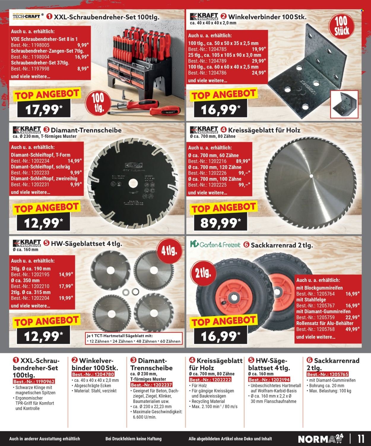 NORMA Flugblatt - Ab Samstag, 1.11.2025