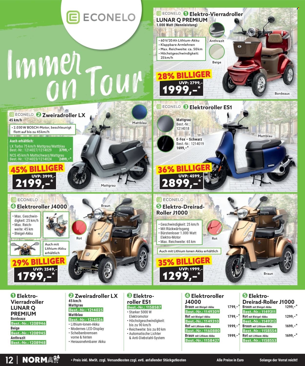 NORMA Flugblatt - Ab Samstag, 1.11.2025