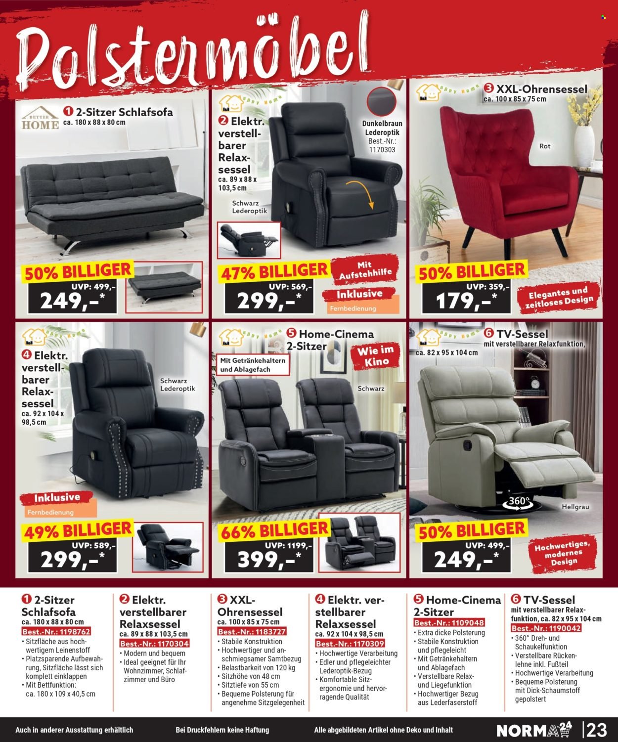 NORMA Flugblatt - Ab Samstag, 1.11.2025