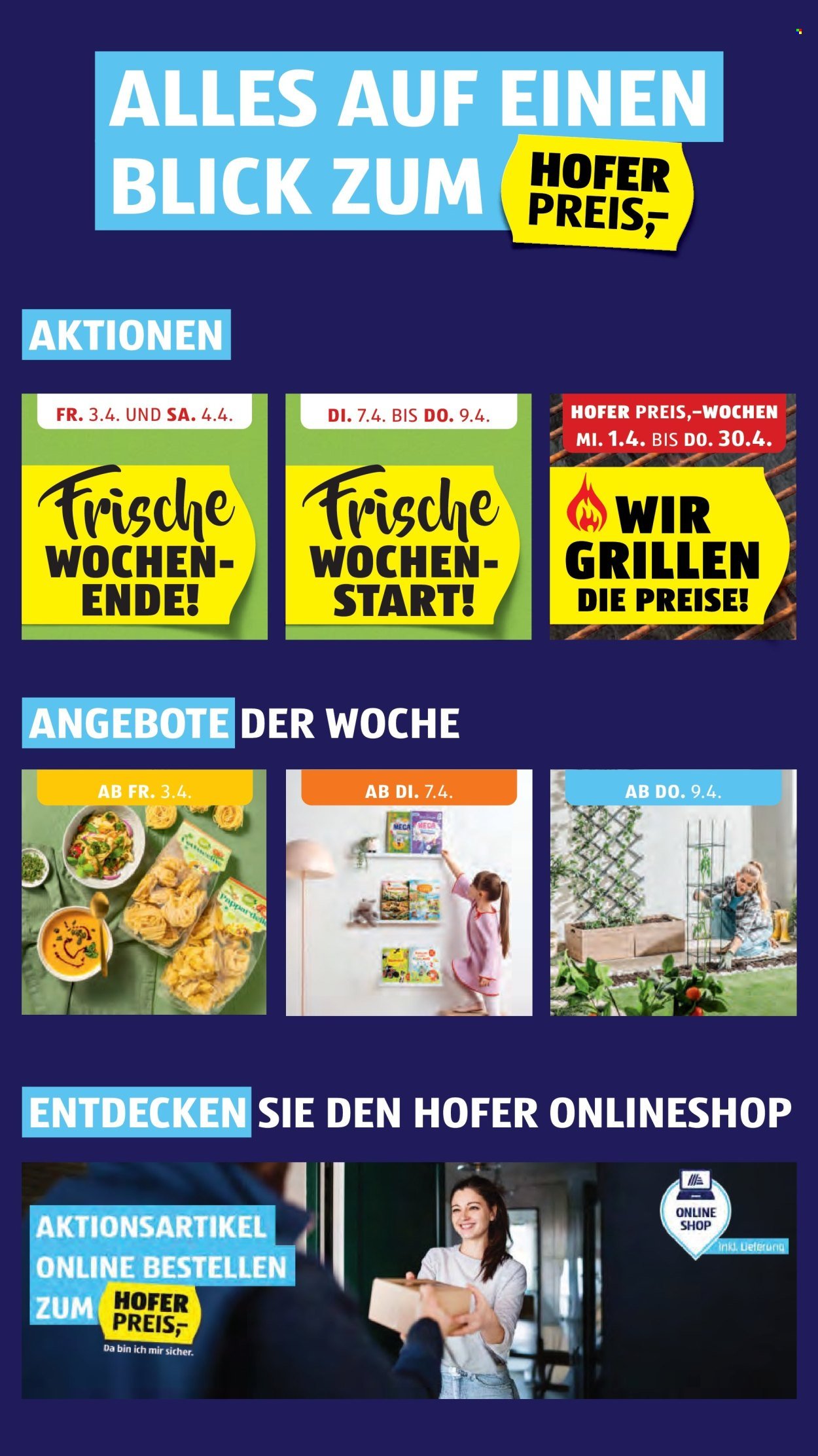 HOFER Flugblatt - Ab Freitag, 3.4.2026