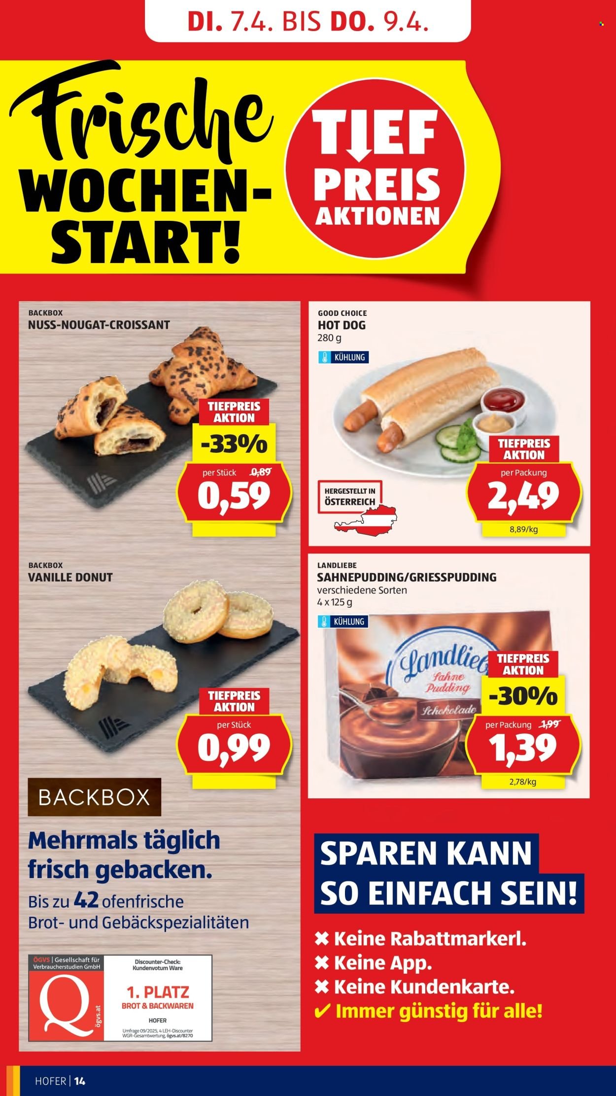 HOFER Flugblatt - Ab Freitag, 3.4.2026