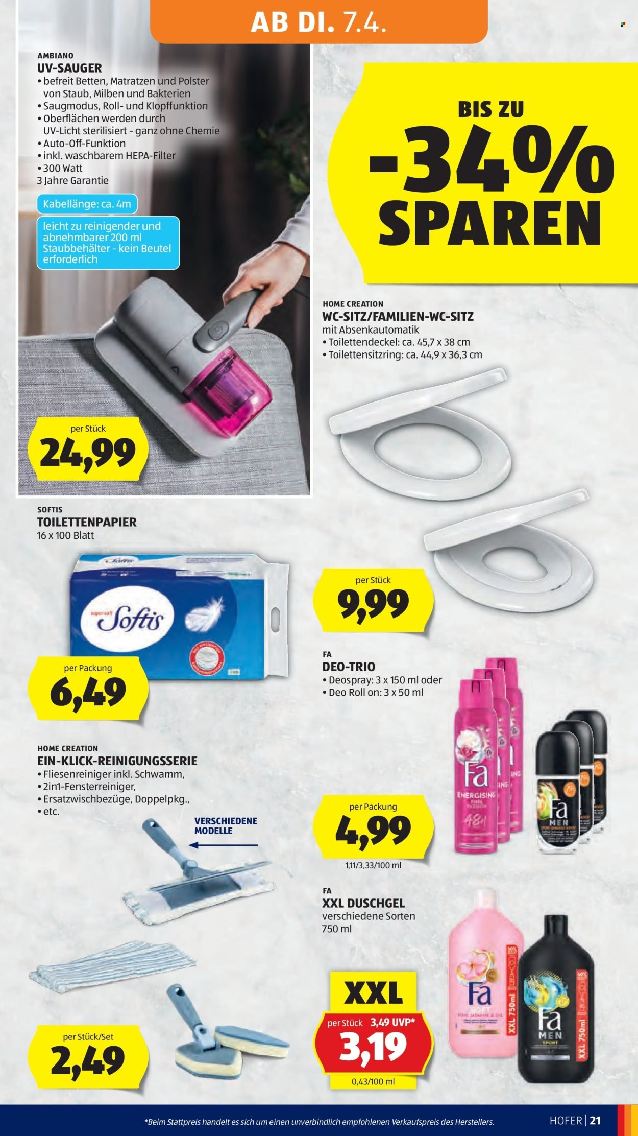 HOFER Flugblatt - Ab Freitag, 3.4.2026