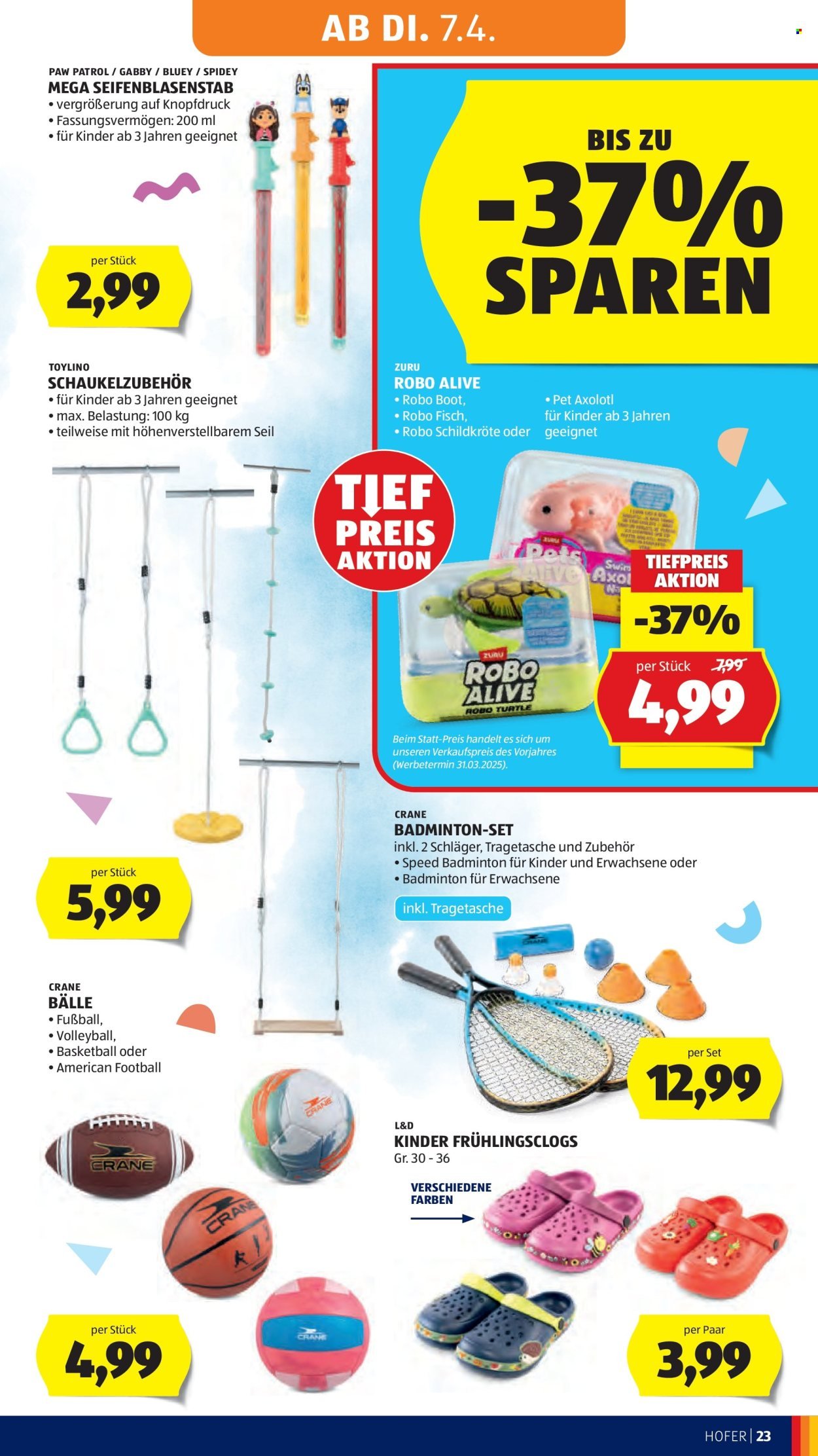 HOFER Flugblatt - Ab Freitag, 3.4.2026