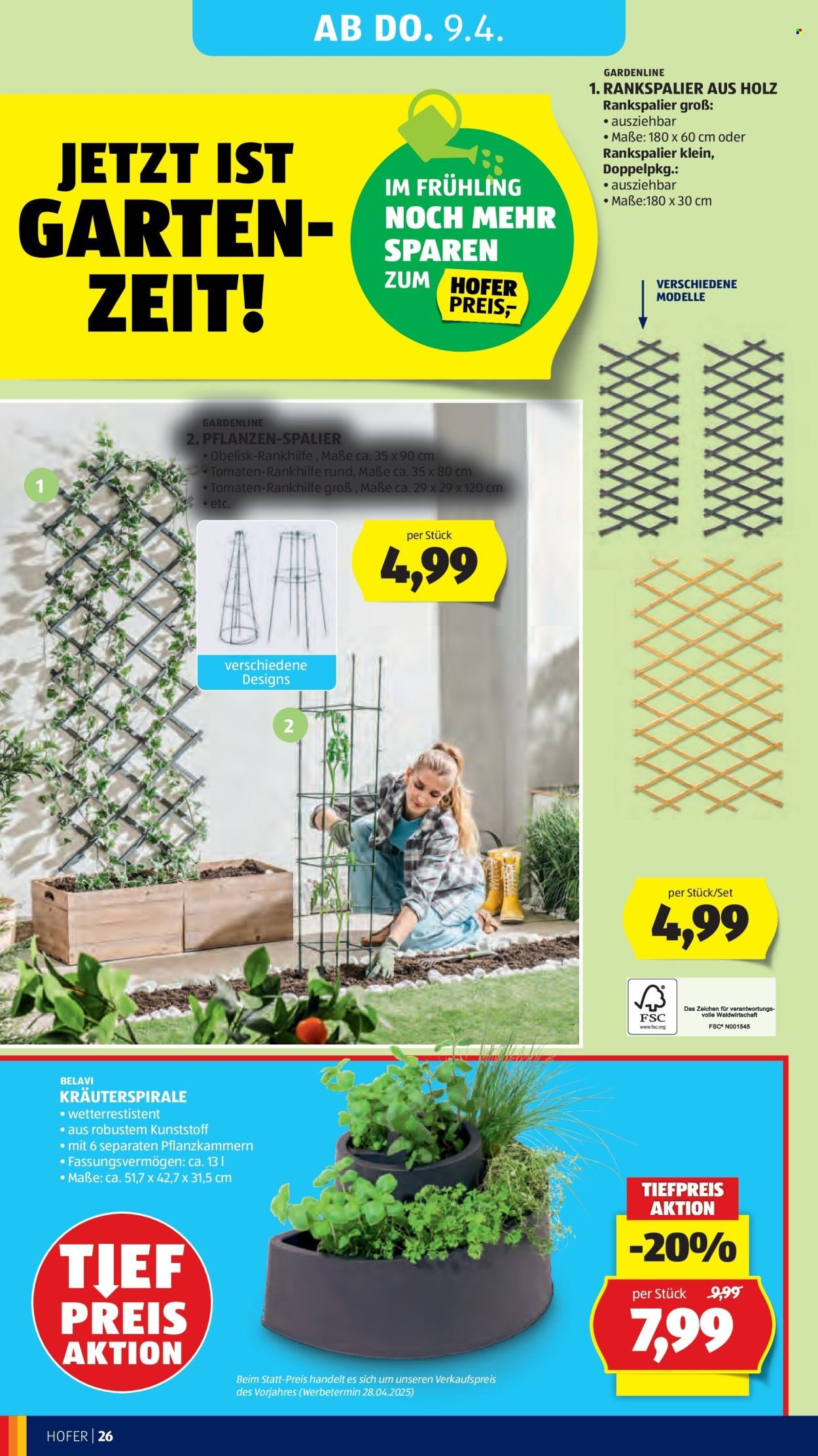 HOFER Flugblatt - Ab Freitag, 3.4.2026