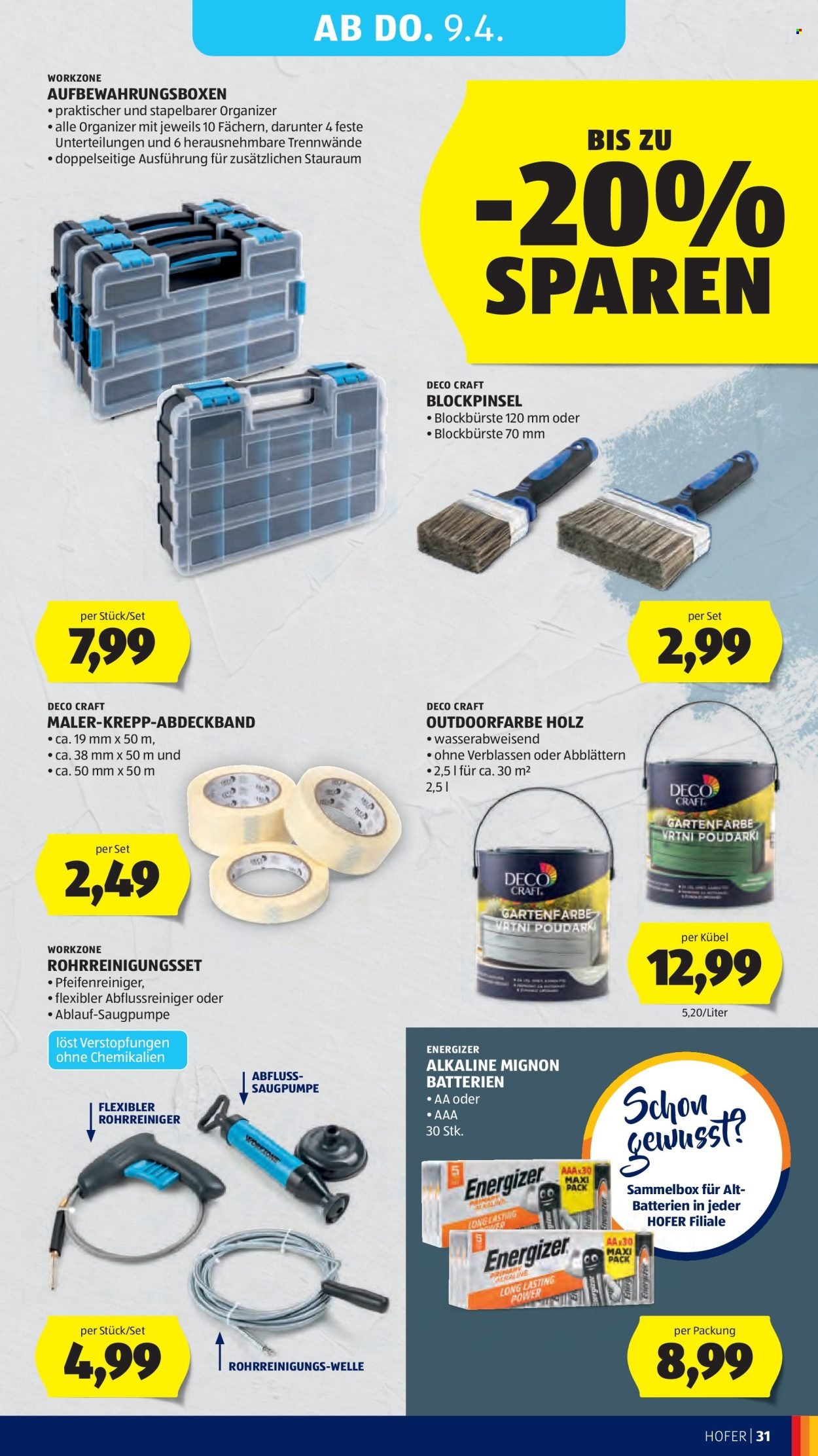 HOFER Flugblatt - Ab Freitag, 3.4.2026