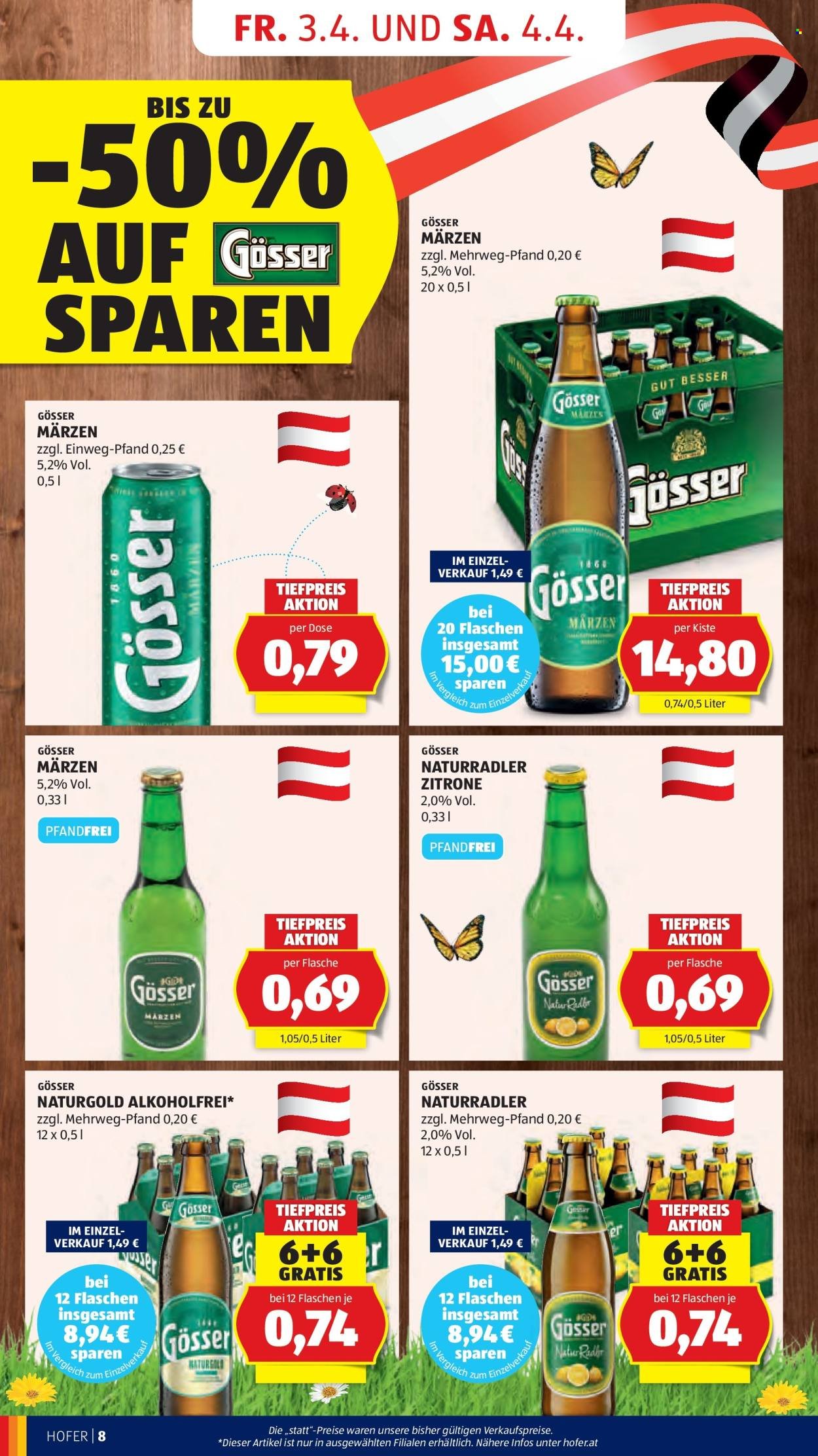 HOFER Flugblatt - Ab Freitag, 3.4.2026