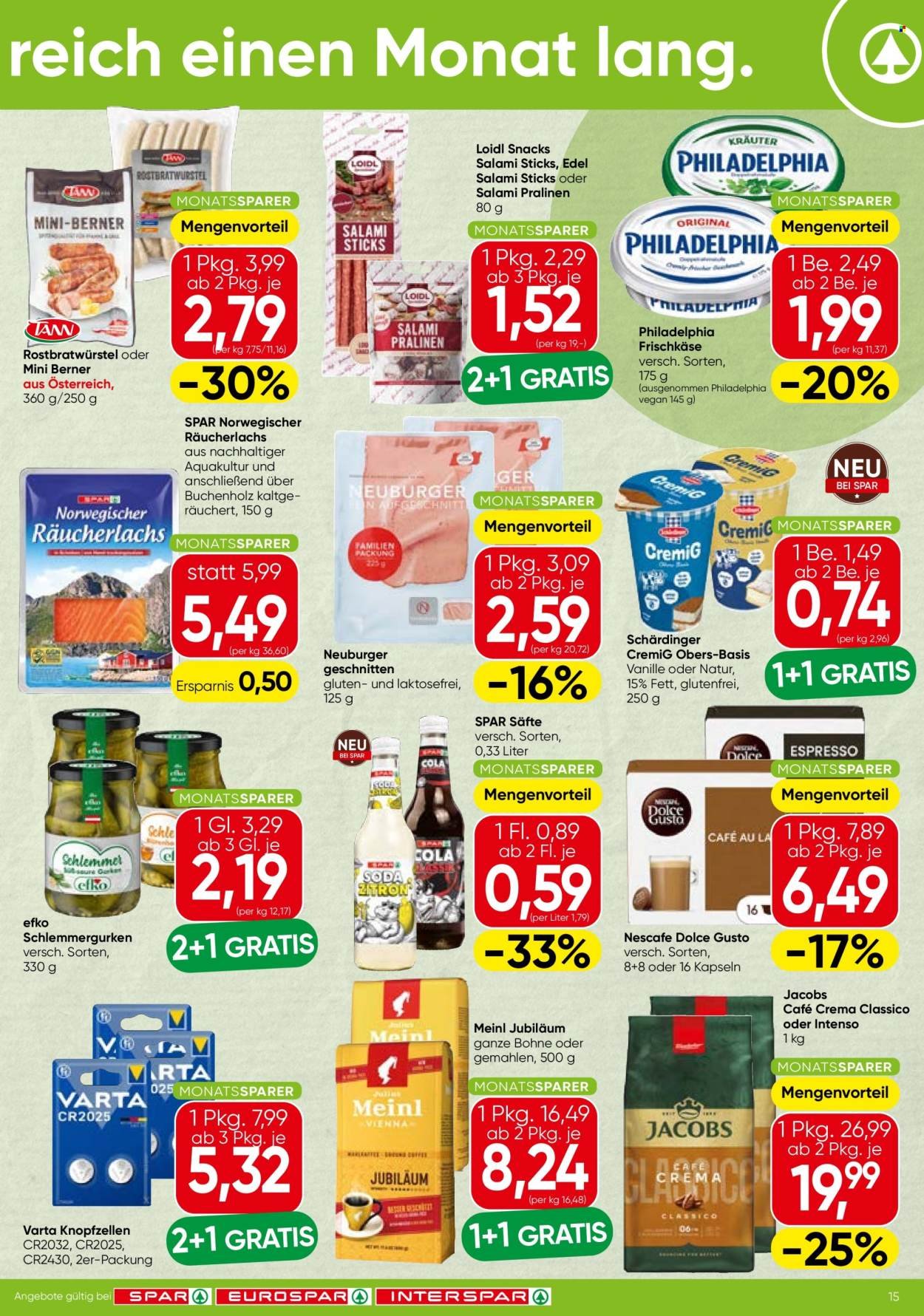 EUROSPAR Flugblatt - Ab Donnerstag, 1.10.2026