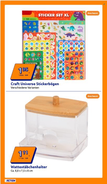 ACTION Flugblatt - Ab Mittwoch, 30.7.2025 (2025-07-30 - 2025-08-05)