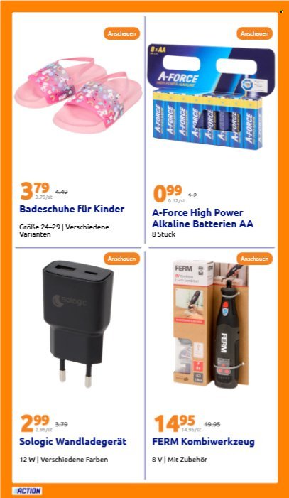 ACTION Flugblatt - Ab Mittwoch, 30.7.2025 (2025-07-30 - 2025-08-05)