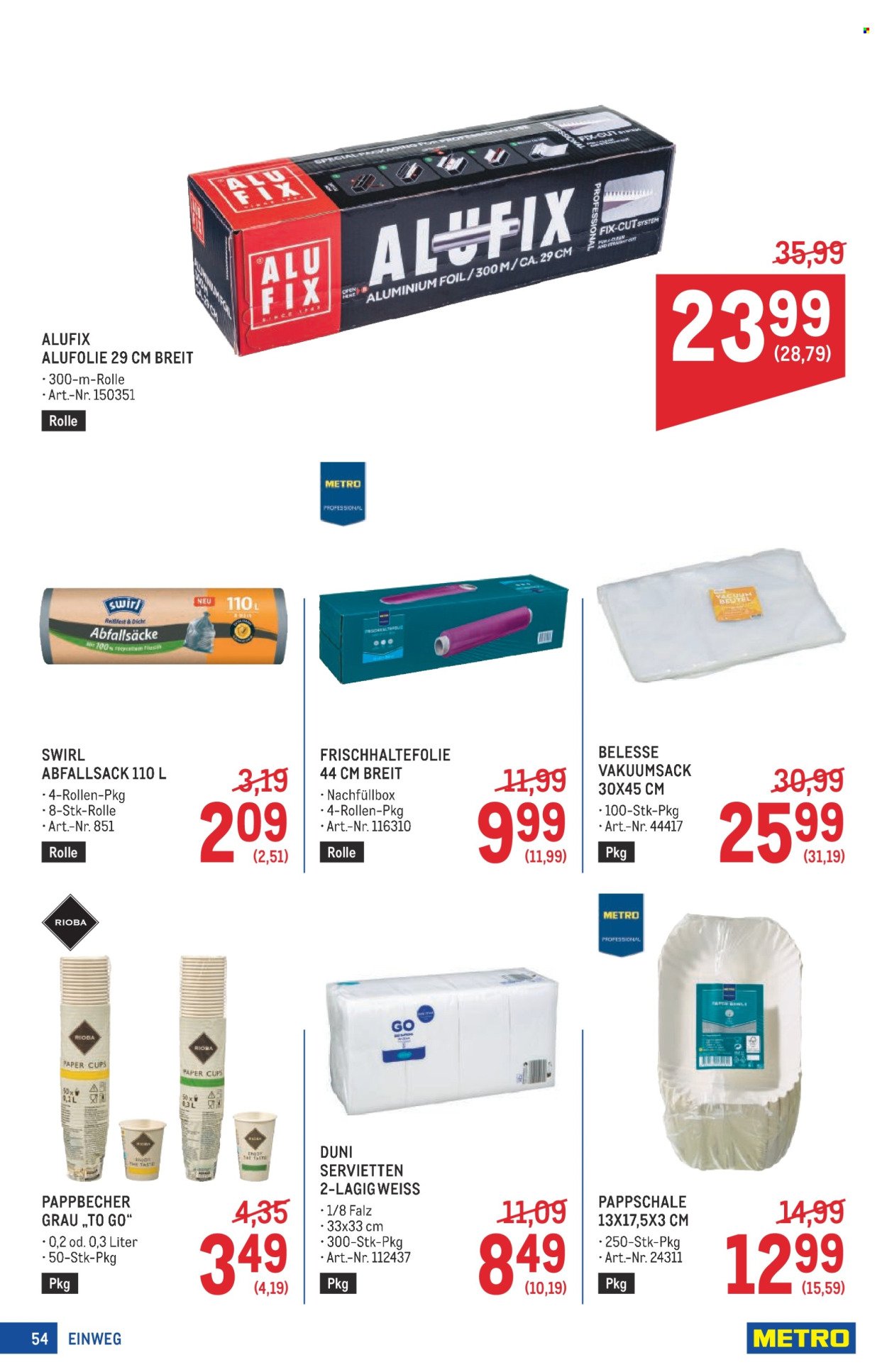 METRO Flugblatt - Profi