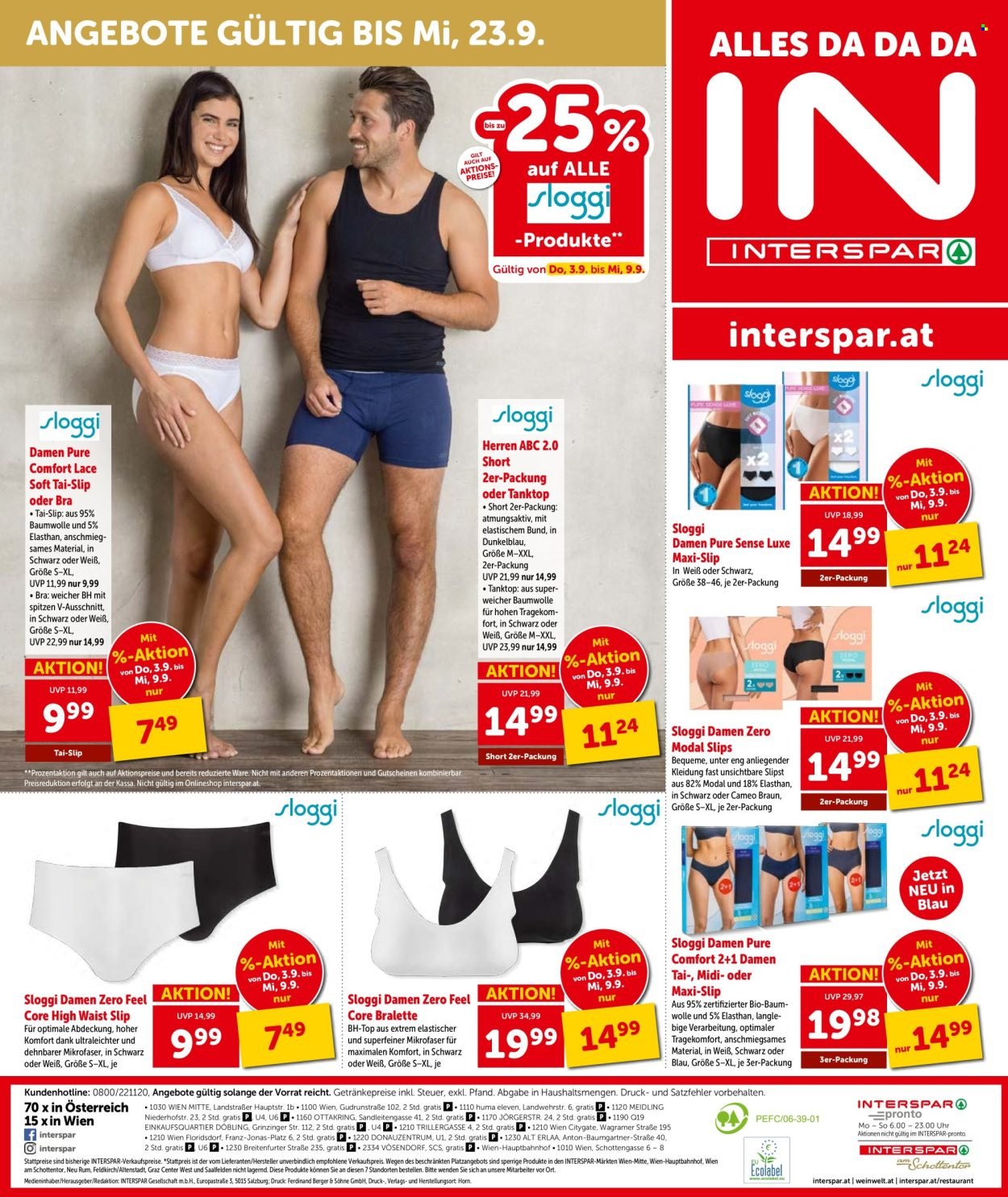 INTERSPAR Flugblatt - Ab Donnerstag, 3.9.2026