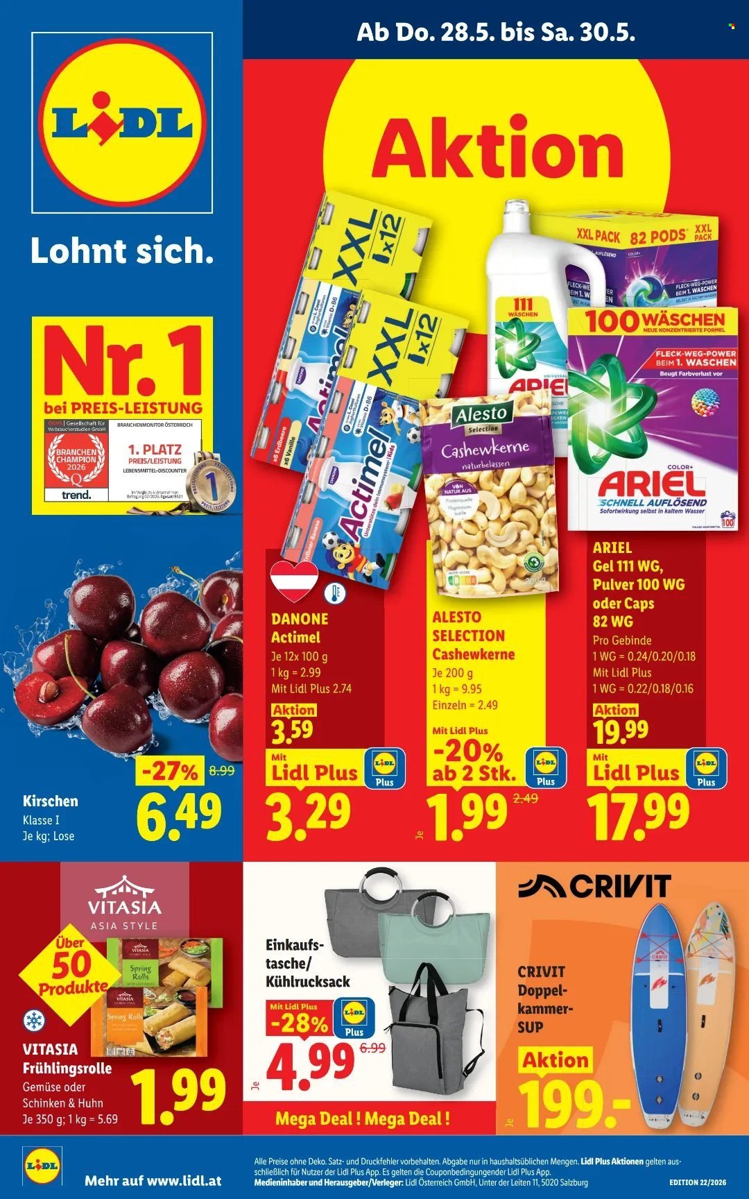LIDL Flugblatt - Ab Donnerstag, 28.5.2026